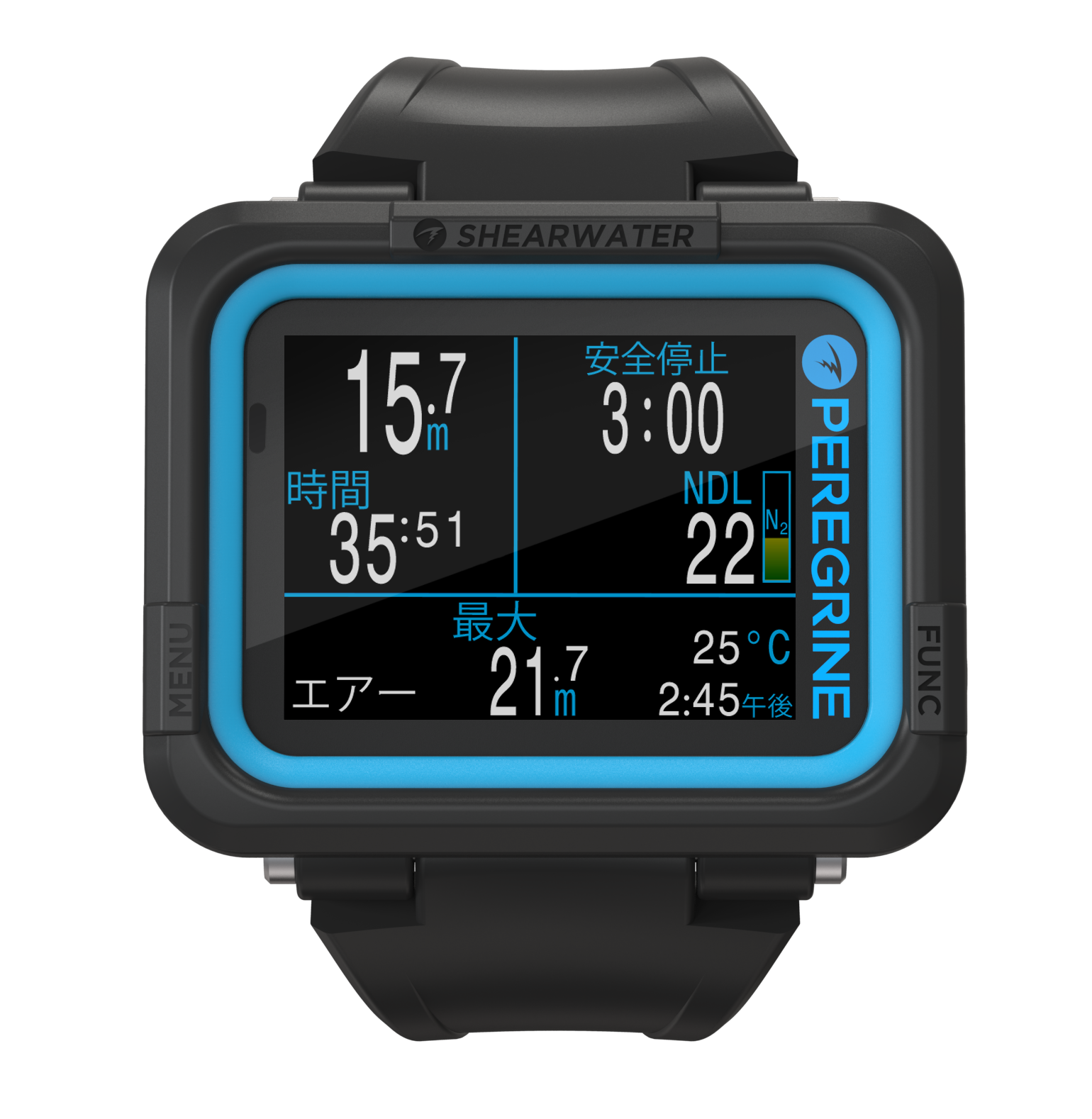 OCEANIC ダイブコンピュータ OR2450 150m防水 PEREGRINE OCEANIC ダイブコンピュータ OR2450 150m防水 PEREGRINE