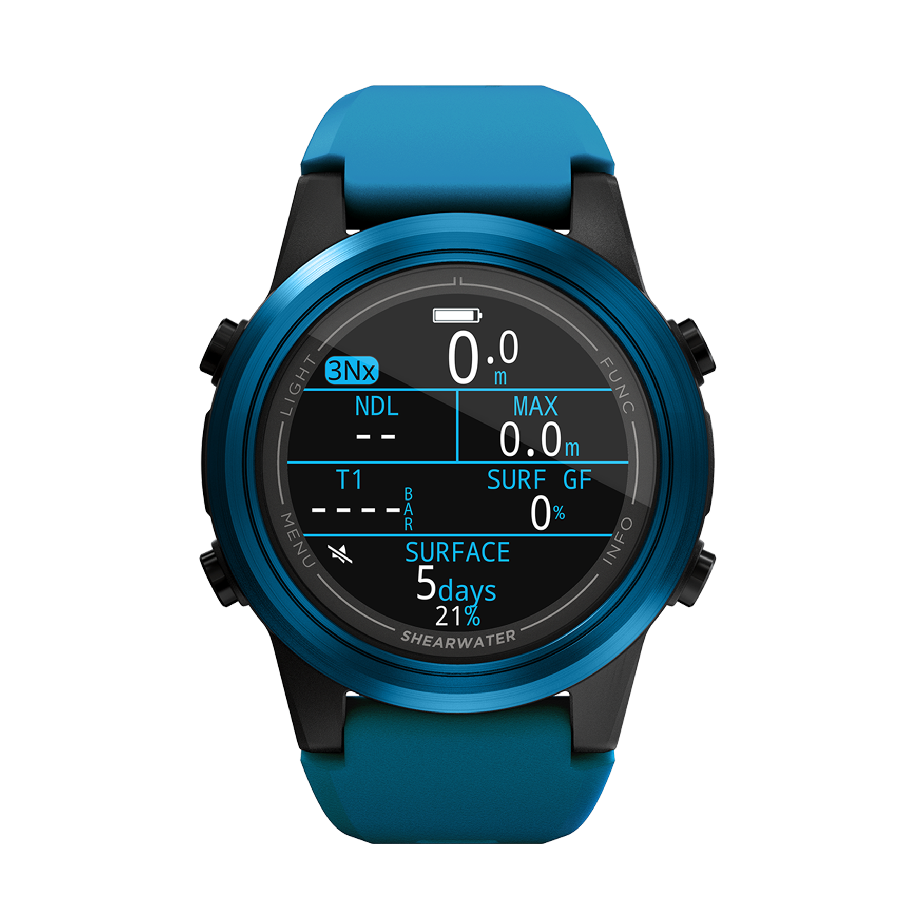 Tern TX Limited Edition Blue front view render
