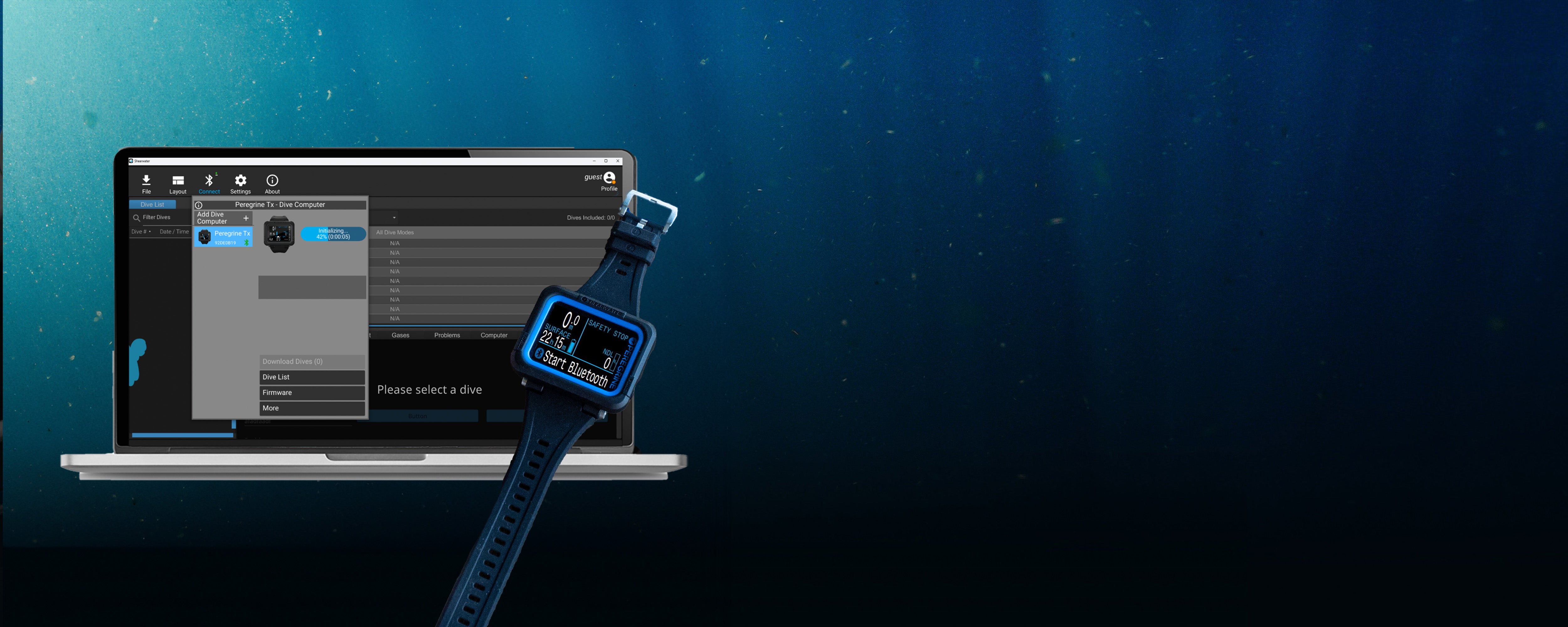 Bluetooth Guide Desktop – Shearwater Research Inc.