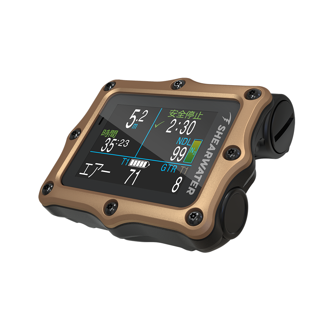 SHEARWATER perdix Ai ダイビングコンピュータ SHEARWATER perdix Ai ダイビングコンピュータ