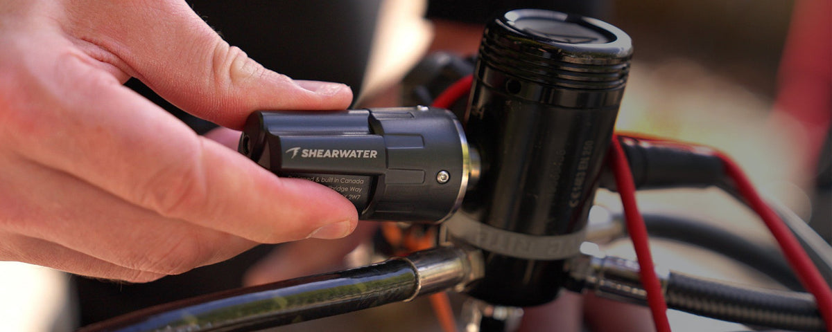 Shearwater Research Teric Computer Watch - Razor Go Side Mount Shearwater Research Teric Computer Watch - Razor Go Side Mount